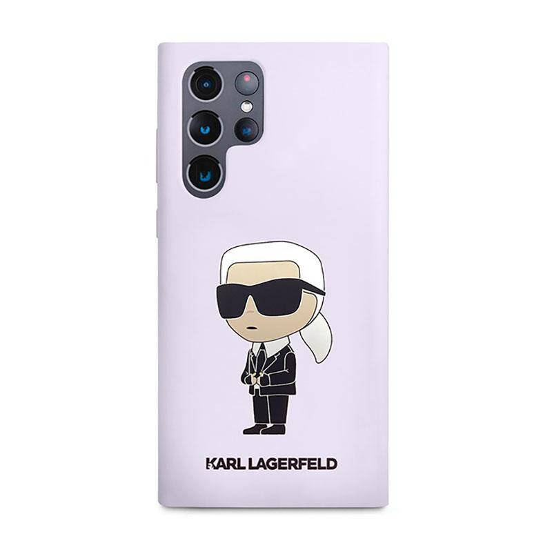 Karl Lagerfeld Silicone NFT Ikonik Case For Samsung Galaxy S23 Ultra