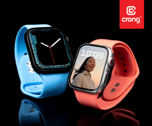 A wide range of CRONG straps for the latest Apple Watch models