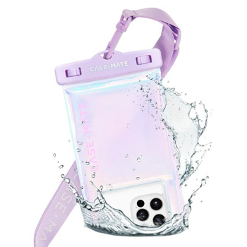 Case-Mate Waterproof Floating Pouch - Wasserdichte Tasche für Smartphones (Soap Bubble)