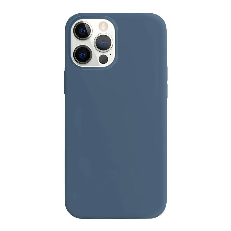 Crong Color Cover Flexible Case For Iphone 12 Pro Max Navy Blue Cases And Glass Apple Iphone Etui I Szklo Do Iphone 12 Pro Max Etui