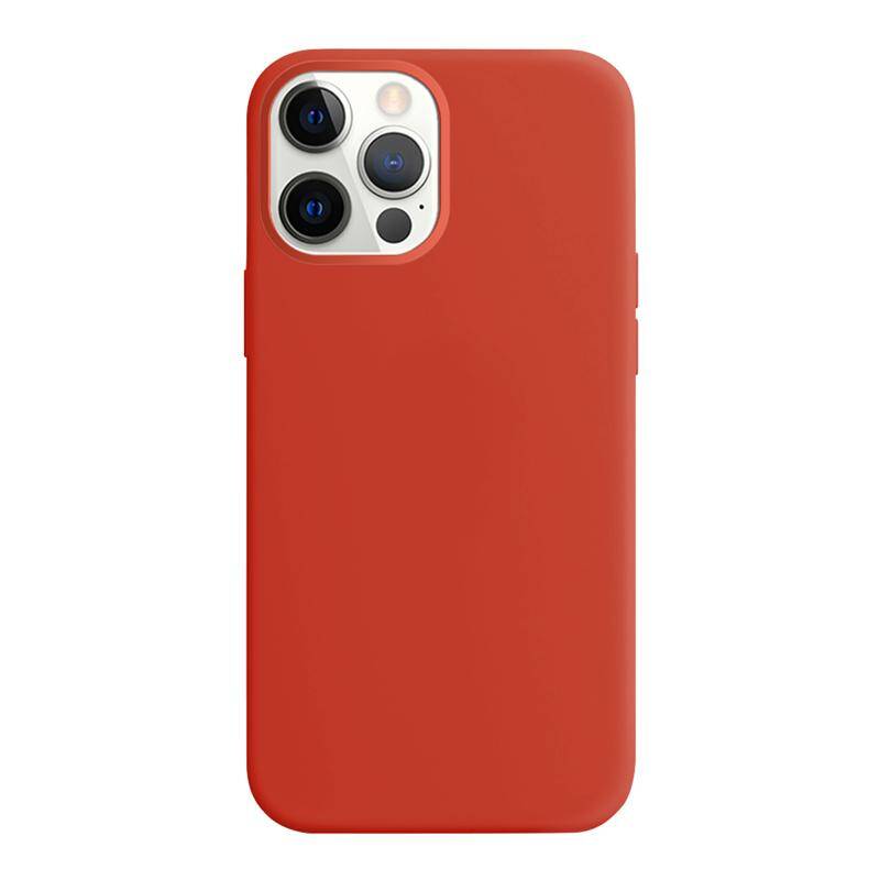 Crong Color Cover Flexible Case for iPhone 12 Pro Max Red