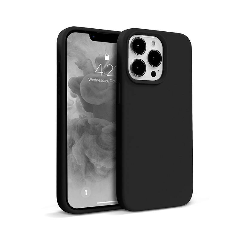 iphone 13 pro black silicone case