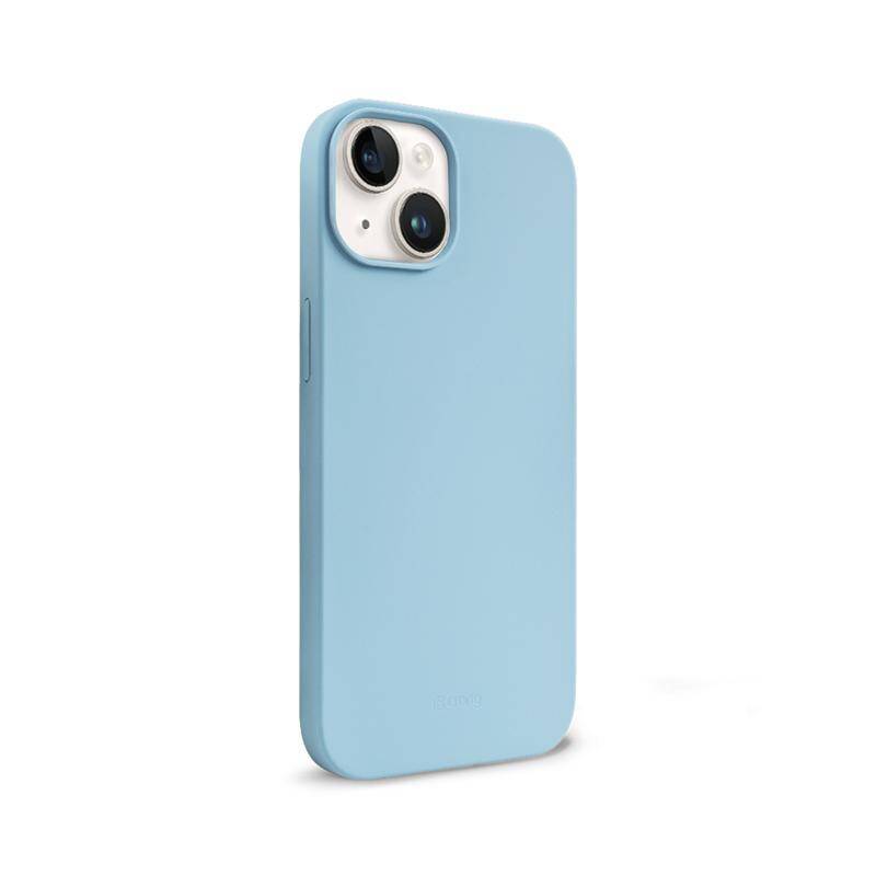 Crong Color Cover Liquid Silicone Case for iPhone 14 Max Sky Blue