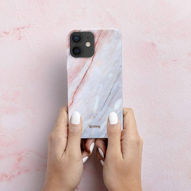 Crong Marble Case Case For Iphone 12 Mini Pink Cases And Glass Apple Iphone Iphone 12 Mini Etui Do Iphone 12 Mini Forcetop Dystrybutor Gsm It Rtv Agd