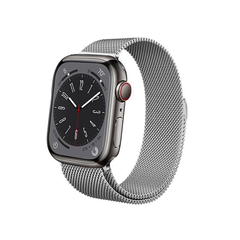 Apple watch 4 hot sale silver stainless steel