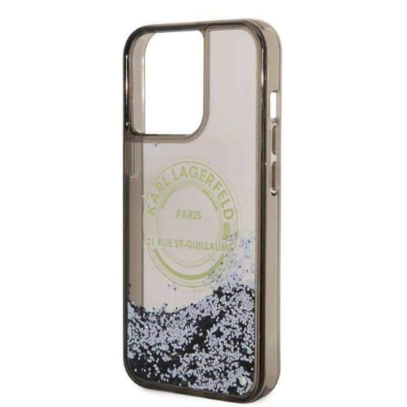 Karl Lagerfeld Liquid Glitter RSG Case for iPhone 14 Pro Max