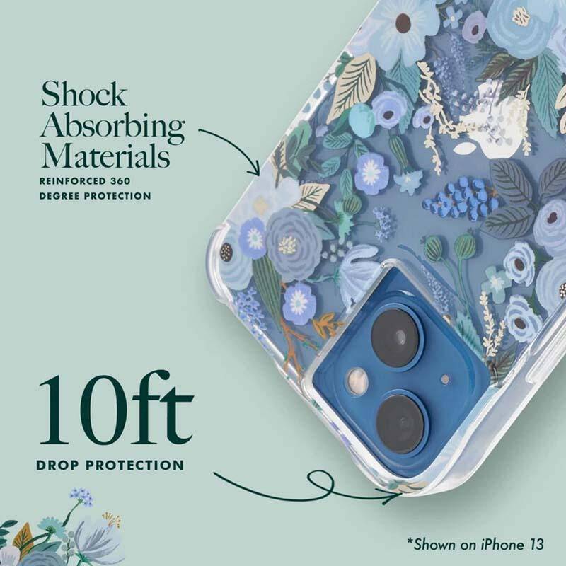 Rifle Paper Co. Apple iPhone 14 Pro Max Case - Garden Party Blue