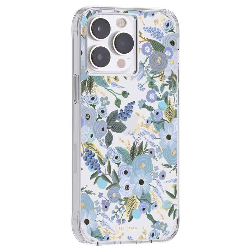 Rifle Paper Co. Apple iPhone 14 Pro Max Case - Garden Party Blue