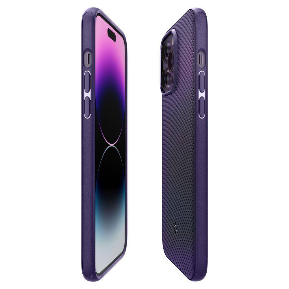 Spigen Slim Armor - Funda diseñada para Apple iPhone 11 Pro Max (2019),  color morado