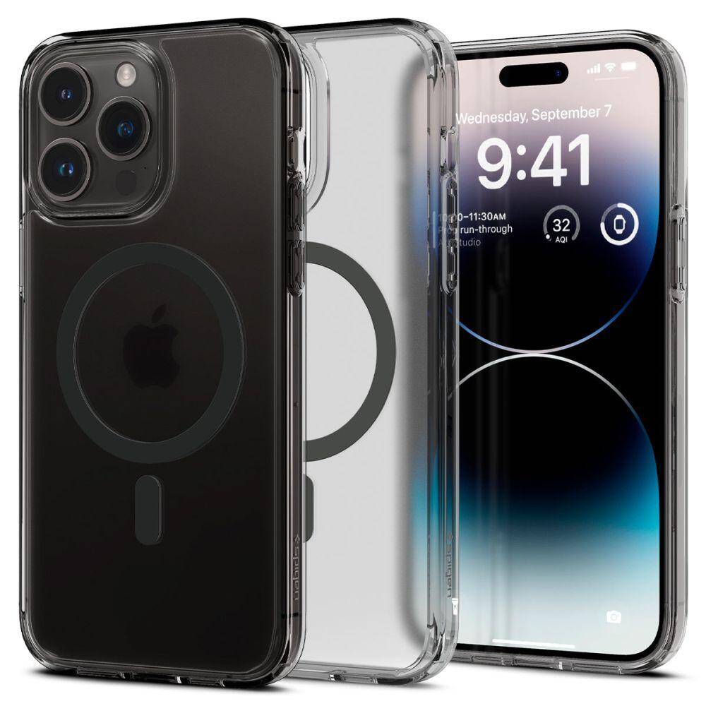 Spigen Ultra Hybrid Mag MagSafe - Case for iPhone 14 Pro Max (Frost Black), Cases and Glass \ Apple \ iPhone \ iPhone 14 Pro Max \ Etui do iPhone 14  Pro Max