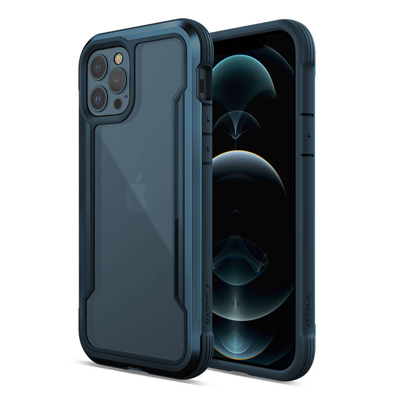 X Doria Raptic Shield Aluminum Case For Iphone 12 Max Iphone 12 Pro Drop Test 3m Pacific Blue Cases And Glass Apple Iphone Etui I Szklo Do