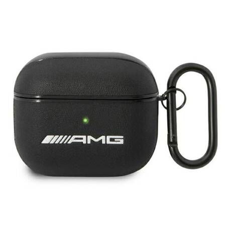AMG Leather Big Logo - Case for Apple AirPods 3 (Black)