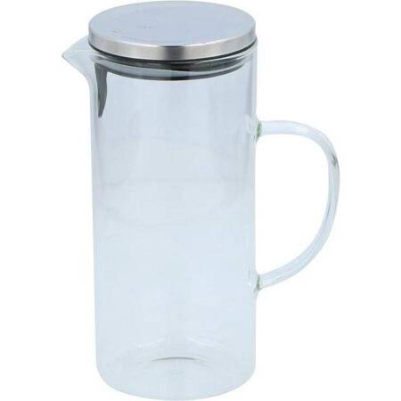 Alpina - A jug with a lid made of borosilicate glass, 1.3l