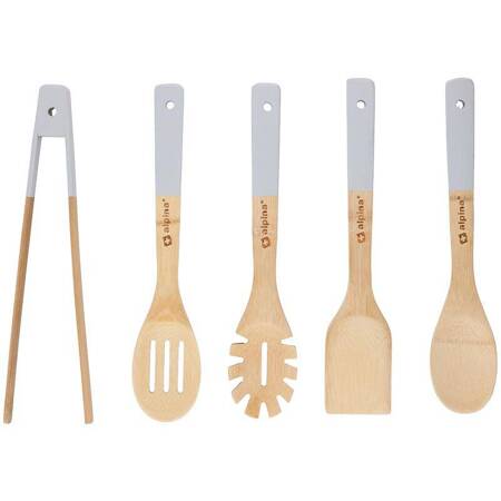 Alpina - Bamboo kitchen utensil set 5 pcs.