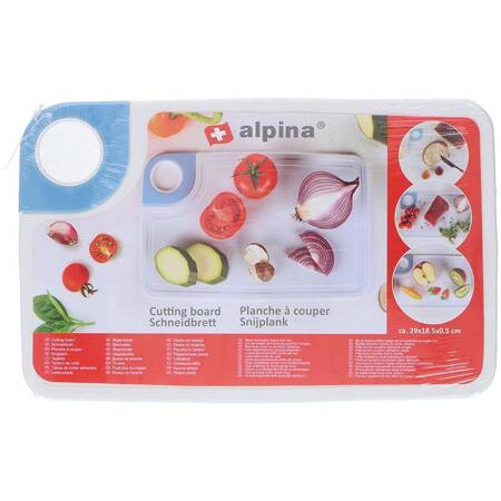 Alpina - Cutting board made of durable plastic (blue)