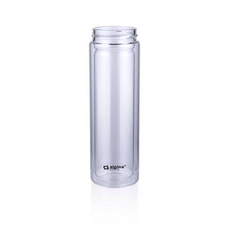 Alpina - Glass water bottle 450 ml