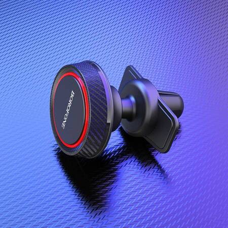 Borofone - Magnetic car holder (Black/Red)