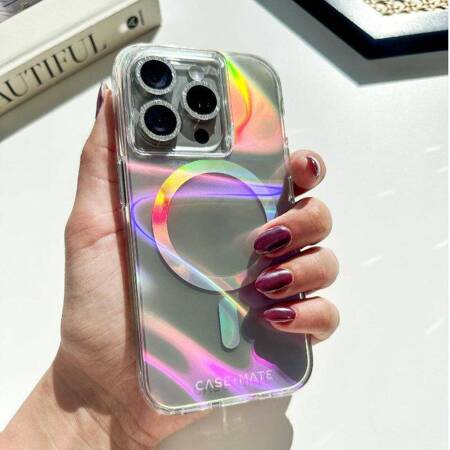 Case-Mate Soap Bubble MagSafe - Case for iPhone 14 Pro (Iridescent)