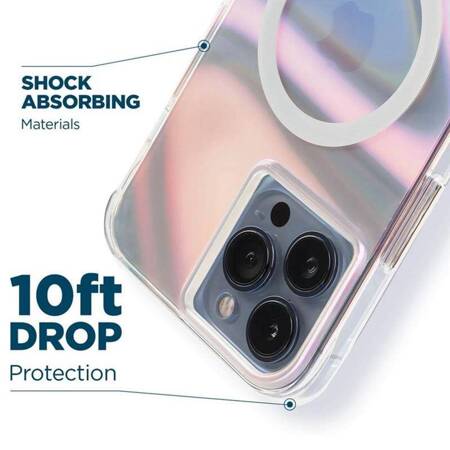 Case-Mate Soap Bubble MagSafe - Case for iPhone 14 Pro (Iridescent)