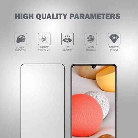 Crong 3D Armor Glass - Tempered glass 9H Full Glue  for the entire screen of the Samsung Galaxy A42 5G