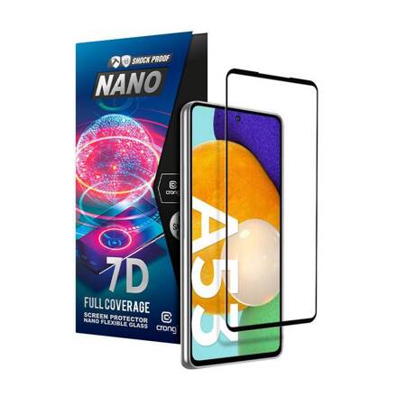 Crong 7D Nano Flexible Glass – Full Coverage Hybrid Screen Protector 9H Samsung Galaxy A53