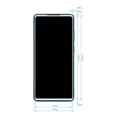 Crong 7D Nano Flexible Glass – Full Coverage Hybrid Screen Protector 9H Samsung Galaxy A53