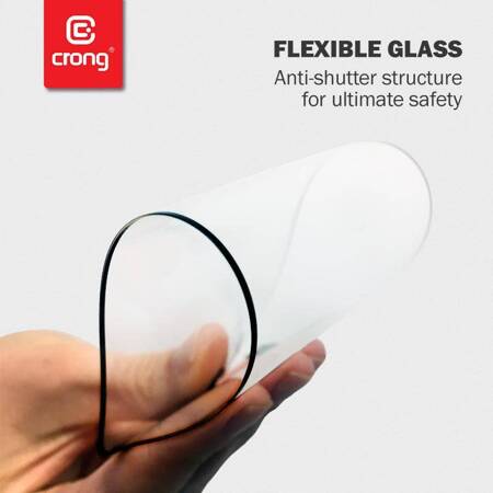 Crong 7D Nano Flexible Glass – Full Coverage Hybrid Screen Protector 9H Samsung Galaxy S21