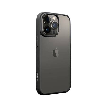 Crong Clear Cover - Case for iPhone 13 Pro Max (Black)