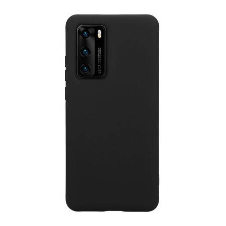 Crong Color Cover - Flexible Case for Huawei P40 (Black)