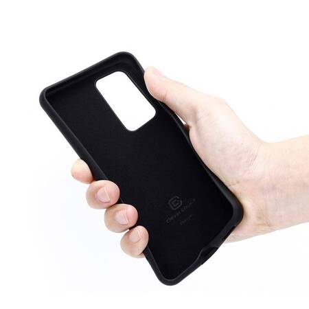 Crong Color Cover - Flexible Case for Huawei P40 (Black)