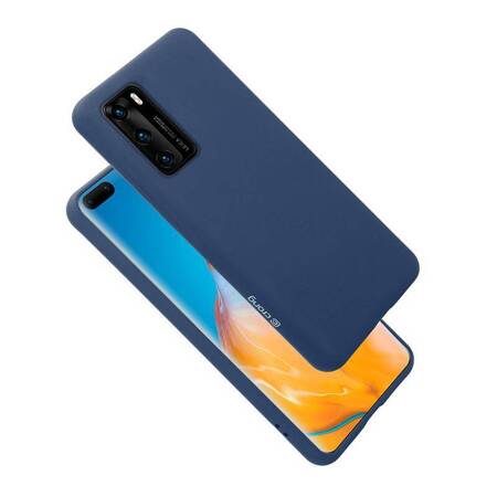 Crong Color Cover - Flexible Case for Huawei P40 (Blue)