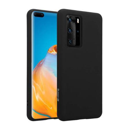 Crong Color Cover - Flexible Case for Huawei P40 Pro (Black)