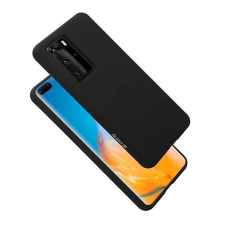 Crong Color Cover - Flexible Case for Huawei P40 Pro (Black)