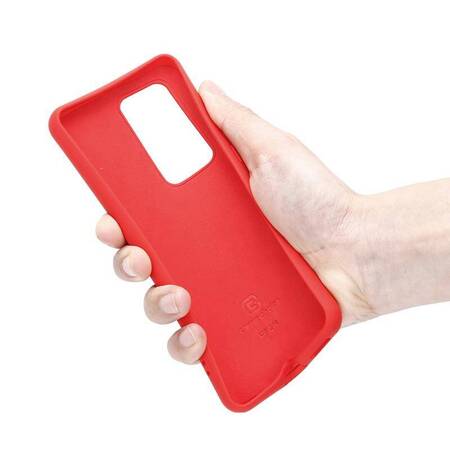 Crong Color Cover - Flexible Case for Huawei P40 Pro (Red)