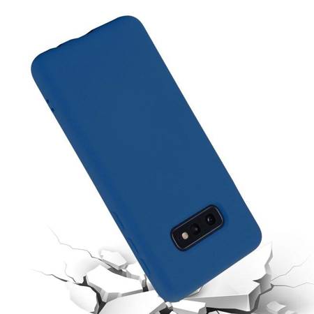 Crong Color Cover - Flexible Case for Samsung Galaxy S10e (Blue)
