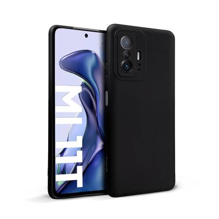 Crong Color Cover - Flexible Case for Xiaomi 11T 5G (Black)