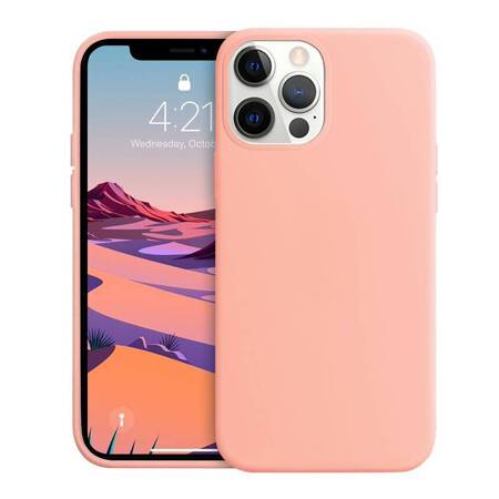 Crong Color Cover - Flexible Case for iPhone 12 Mini (Rose Pink)