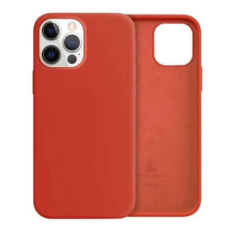 Crong Color Cover - Flexible Case for iPhone 12 Pro Max (Red)