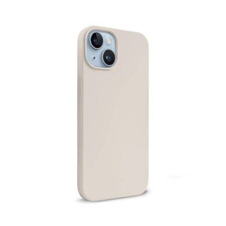 Crong Color Cover Liquid Silicone Case for iPhone 14 (Stone)