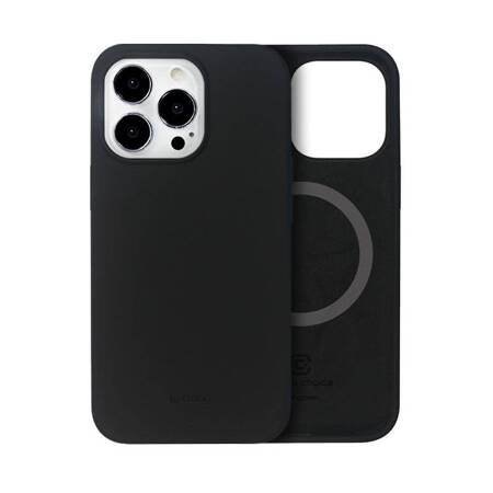 Crong Color Cover Magnetic Case for iPhone 13 Pro (Black)