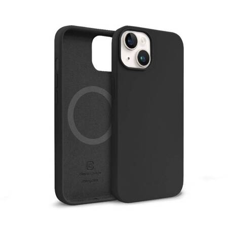 Crong Color Cover Magnetic Case for iPhone 14 (Black)