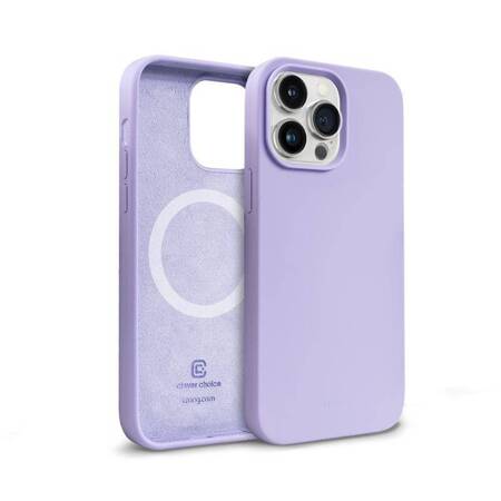 Crong Color Cover Magnetic Case for iPhone 14 Pro (Purple)