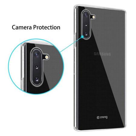 Crong Crystal Slim Cover - Protective Case for Samsung Galaxy Note 10 (clear)