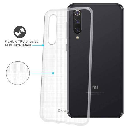 Crong Crystal Slim Cover - Protective Case for Xiaomi Mi 9 SE (clear)