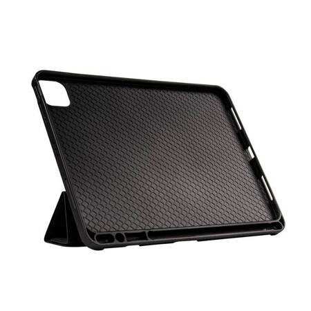 Crong FlexFolio - Case for iPad Pro 11 (2022-2021) / iPad Air 10.9 (5-4 gen.) with Apple Pencil holder (Black)