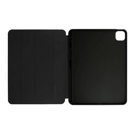 Crong FlexFolio - Case for iPad Pro 11 (2022-2021) / iPad Air 10.9 (5-4 gen.) with Apple Pencil holder (Black)