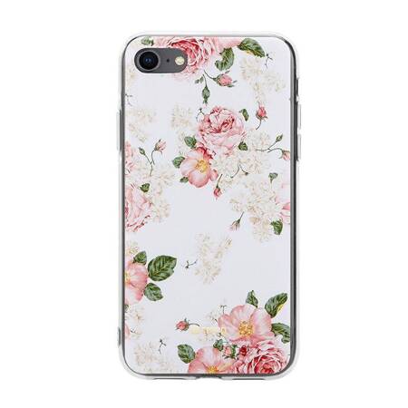 Crong Flower Case – Case for iPhone SE 2020 / 8 / 7 (pattern 02)