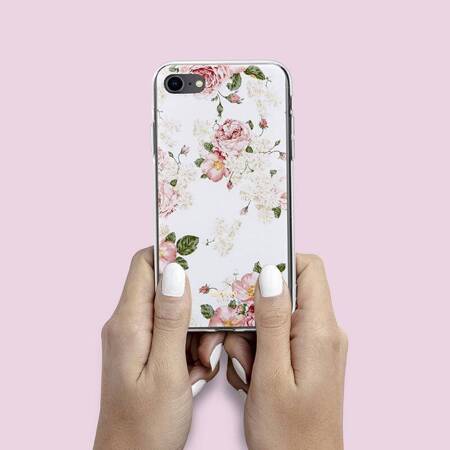 Crong Flower Case – Case for iPhone SE 2020 / 8 / 7 (pattern 02)