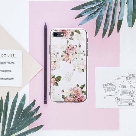 Crong Flower Case – Case for iPhone SE 2020 / 8 / 7 (pattern 02)