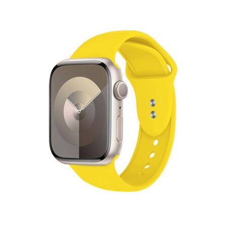 Crong Liquid Band for Apple Watch 42/44/45mm (Yellow)